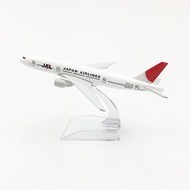 B777 Japan airlines Airplane Model 16cm