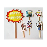 Topper ULTRAMAN / Topper Cake Kue Ulang Tahun Ultraman