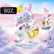 Lego bearbrick 30.5 cm DUZ Assembly Model Cute Astronaut Puzzle Toy