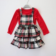 WN t-shirt and skirt set for girls 1-4 years old cotton camisole dress surplus 0422