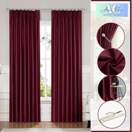 Acasia.curtain - Iris Hook/Eyelet Blackout Curtain - Code 3 (170cm-400cm)