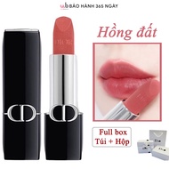 Son thỏi lì Dior 772 Classic Rosewood màu hồng đấtNắp nam châmChất son lì mịn màngmềm mạiTặng kèm qu