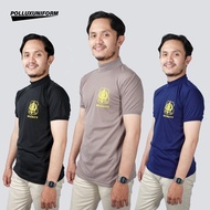 kaos satpam Kerah tinggi kaos security baju satpam baju security seragam satpam seragam security kao