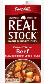 Campbells reel beef stock 1 litre