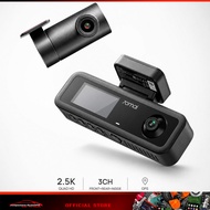 70MAI DASH CAM T400 Set Three-Channel Protection Car Dashcam Front Inner Rear