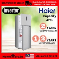 Haier 448L 2 Door Fridge Inverter HRF-IV498H Peti Sejuk 2 Pintu / Refrigerator - Homehero2u