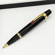 【Booming】 Monte Black Resin Metal Mb Ballpoint Pen Bohemia Mini With Precious Stone Color Random Sch
