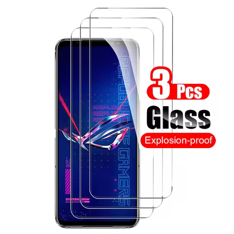 3Pcs Tempered Glass For Asus ROG Phone 6 Pro 6D Ultimate Glass Screen Protector for Asus ROG 6 Prote