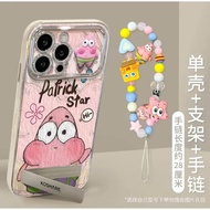 Ốp Lưng iPhone 15 pro Max SpongeBob SquarePants Couple Star Protection Cartoon Anime Full Lens Cover