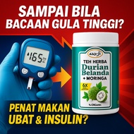 Original Teh Durian Belanda Plus Moringa AI Rahmah