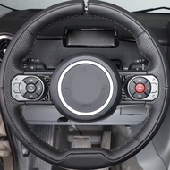 Carbon Fiber Car Steering Wheel Center Frame Trim Steering Button Sticker Kit Accessories For Ineos 