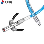 [new]Grease Gun Coupler Mini Manual Grease Pump Head 10000PSI Syringe Lubrication Nozzle Oil Filling Tool Grease Injector Nipple