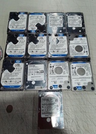 2nd hand 2.5inch Hard Disk Sata Assorted Brand 1TB 500GB | For Laptop/CCTV