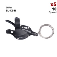 SRAM X5 Trigger Shifter 10 Speed MTB Mountain Bicycle X5 Right Shifter Bicycle Parts