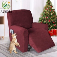 AUGMA Recliner Chair Covers, Stretchy Velvet Couch Slipcovers, Thick Stay in Place Form Fitter Washa