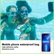 Touch-screen Waterproof Phone Case Pouch Protector For 7.2inch Cell Phone Cover Underwater Case Univ