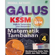 [Intelligent] Sasbadi Galus SPM Matematik Tambahan Tingkatan 4 & 5 KSSM 2025 Terbaru | Buku Kerja
