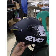 EVO COSTUMIZED HELMET DUAL VISOR W/ SPOILER