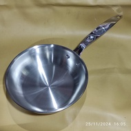 SUPRA FRY PAN 20CM FRYPAN STAINLESS STEEL SUS304 PENGGORENGAN