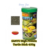 【Ocean Zone】SANYU High Protein Turtle Food Stick 450g / 15.87oz in Bottle (Tortoise/Water Reptile Fo