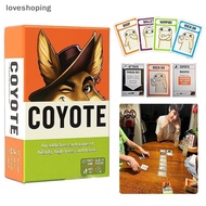 [loveshoping] Coyote Game, Coyote Party Card Game, Meet The Action-Packed Card Game Full Of High Fiv