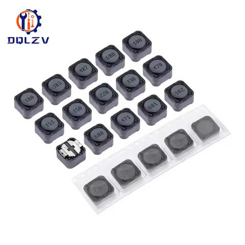 CDRH127 CD127 CDRH127 10 /15/ 22 / 33 / 47 / 68 UH 12*12*7 SMD Power inductor 1mh 2R2 3R3 4R7 6R8 Ch