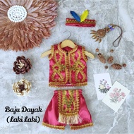 Children's DAYAK COSTUMES / GIRLS' DAYAK CLOTHES / BOYS' DAYAK CLOTHES / TRADITIONAL CLOTHING / CHIL