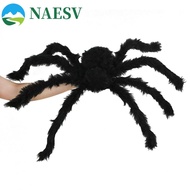 NAESV Horror Giant Spider Spiders Halloween Super big Spooky Decor Halloween Props Haunted House Dec