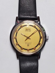 🐴80年代男裝上鏈手錶🐴Vintage HMT Chirag Ref.0231 champagne Dial Hand Winding Gents Watch (Not Seiko Citizen)