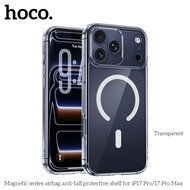 Ốp bảo vệ gốc HOCO Ốp điện thoại di động trong suốt dòng MagSafe vỏ điện thoại tương thích với iPhon