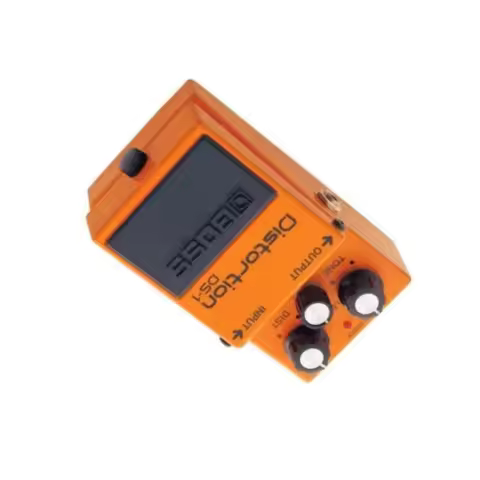 BOSS Audio DS1 Distortion Pedal, Distortion Effects Pedal for Guitar, Bass, Keyboard with Distortion
