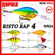 RAPALA RISTO RAP RR-4 4cm 5g RR04 RR 4 Crankbait Deep Runner Dive Gewang Pancing