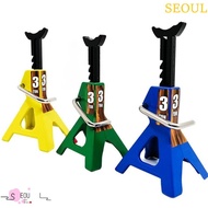 SEOUL Metal Jack Stands, Height Adjustable Model Parts Simulation Jack Stands, 3 Ton 6 Ton Lift Pair