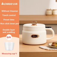 Chigo Nồi cơm điện mini nhỏ nhà đa chức năng ký túc xá hấp nấu cơm thông minh 1.2L Nồi cơm điện
