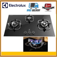 ELECTROLUX EGT9239CK 90cm Potenza Gas Hob with 3 burners