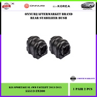 Kia Sportage SL 4WD Facelift 2014-2015 Onnuri Rear Stabilizer Bush 2pcs (55513-3N300)
