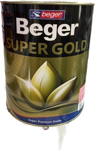 Beger SUPER GOLD A/E 234 สีทองสวิส น้ำมันคุณภาพสูง นุ่ม/เงา/แพ็คคู่กับทินเนอร์ M1199