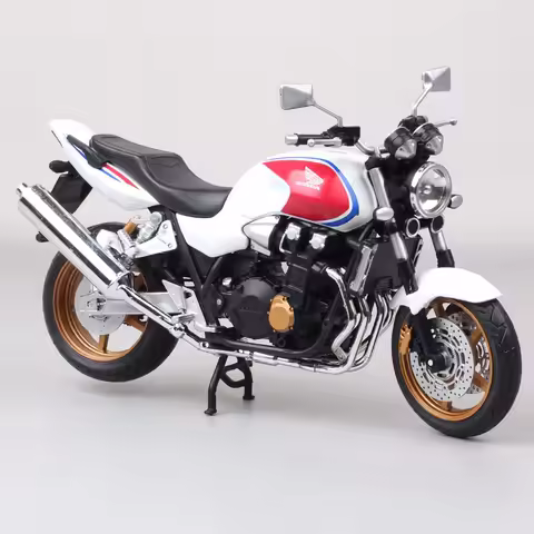 Automaxx 1/12 Scale Honda CB1300SF Super Four Motorcycle Retro Model CB1300 Bike Metal Diecast Toys