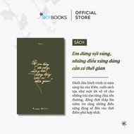 BOOK (Hien) - Don't rush yellow things worth having time