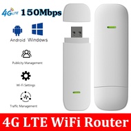 4G LTE 150Mbps Wifi Router Sim Card Modem Stick Mini USB Dongle Adapter Portable Mobile Hotspot Broadband For Laptop Home Office
