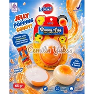 Larbee Pudding Jelly With Popping Candy 65g Jelly Pudding Pop Jelly Pudding Egg Shape