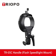 Triopo K3 Phụ kiện hộp mềm Bowens Mount Chuck TR-07C Bộ chuyển đổi tay cầm đèn flash Speedlight phù