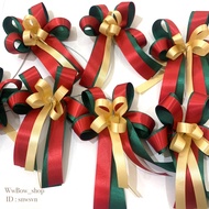 Next Day Delivery Christmas Ready-Made Bow Tie The New Year's Basket Gift