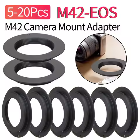 5-20Pcs M42-EOS M42 Camera Mount Adapter for Canon EOS Universal Camera Mount Adapter Rings Screw Mo