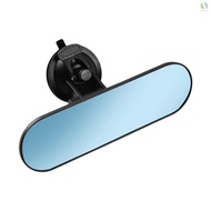 Rear View Mirror, Universal Car Truck Mirror 360°Adjustable Interior RearView Mirror with Suction Cup, 220*65mm   MOTO13
