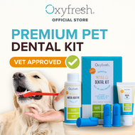 Oxyfresh® Pet Dental Kit-Pet Toothpaste Cat Toothpaste Dog Toothpaste Toothbrush Ubat Gigi Kucing