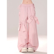 JKFashion - RRX Wanita IZZY RIBBON PANTS large RIBBON culottes premium PANTS bottoms fashion/ for te
