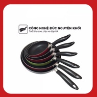 HONGHAN non-stick pan size from 18cm to 32cm, thickness 1.8mm with insulated handle
