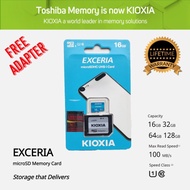 TRI54 - Micro SD Kioxia Exceria16Gb 32Gb 64Gb 128Gb