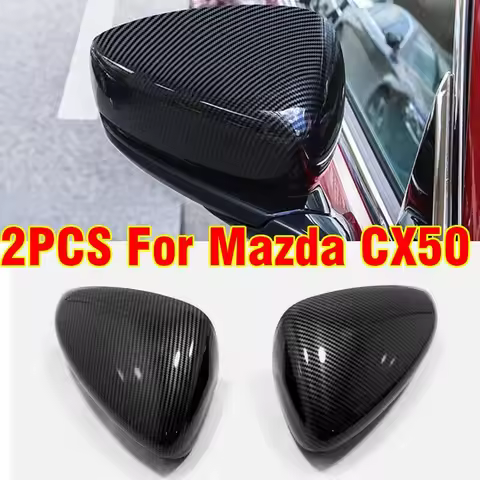 For Mazda CX50 CX-50 Side Door Mirror Cover Protector Scuff Plate Trim Decor 2X